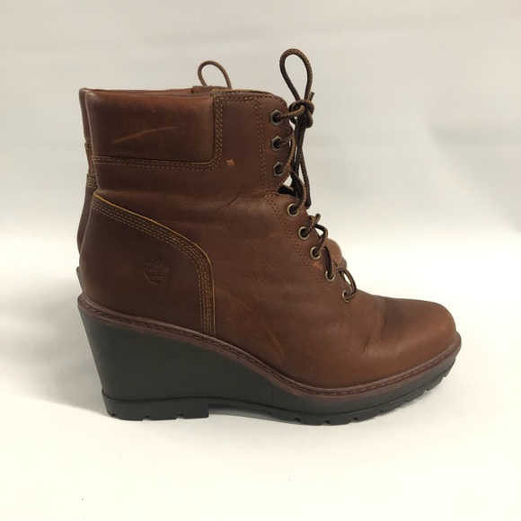Timberland women’s Kellis Wedge Ankle boots 8.5 - Picture 2 of 10